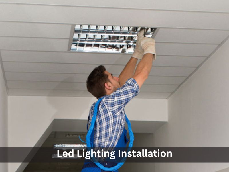 led lighting installation